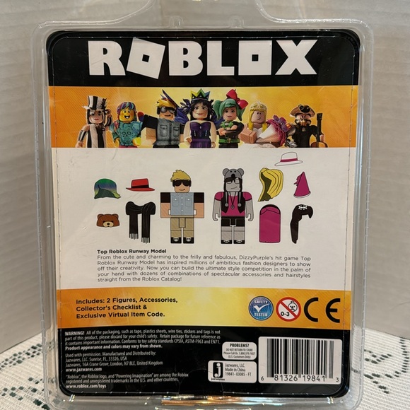 Roblox Top Roblox Runway Model Figures With Code - Picture 2 of 2